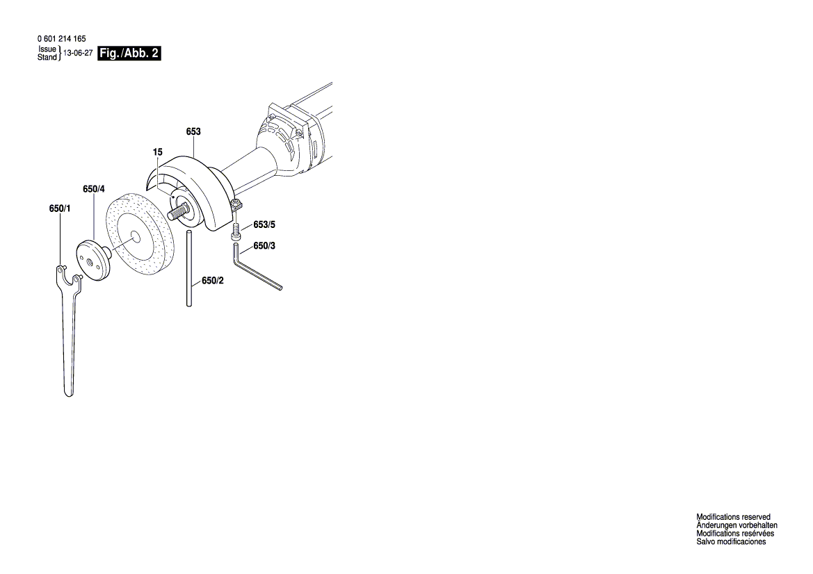 New Genuine Bosch 3605806084 Spindle Bearing