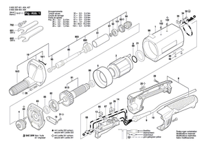 New Genuine Bosch 3605806113 Spindle Bearing