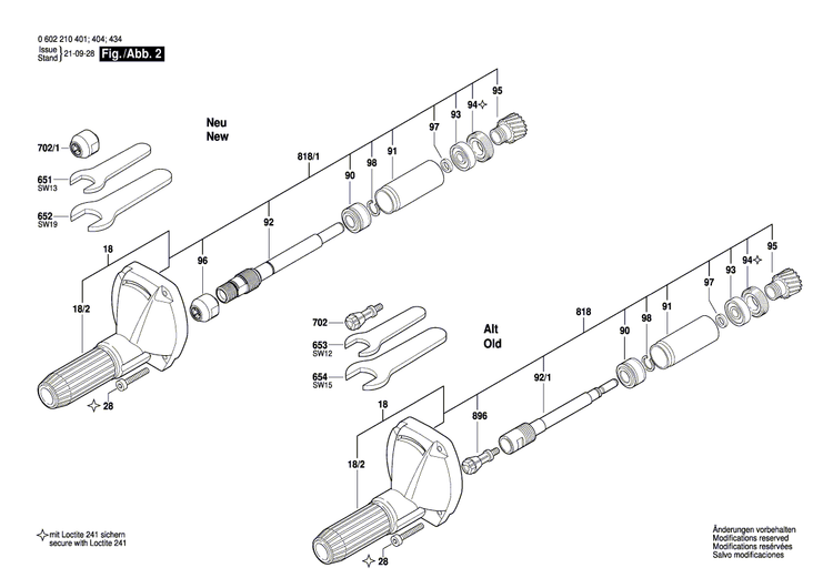 New Genuine Bosch 3605806117 Spindle Bearing