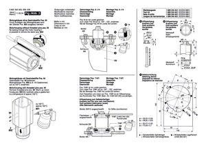 New Genuine Bosch 3605806134 Bearing Flange