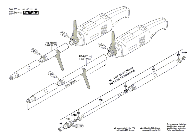 New Genuine Bosch 3605806150 Spindle Housing