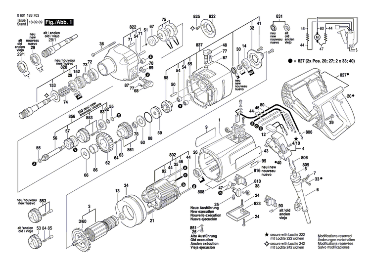 New Genuine Bosch 3605806179 Spindle Housing