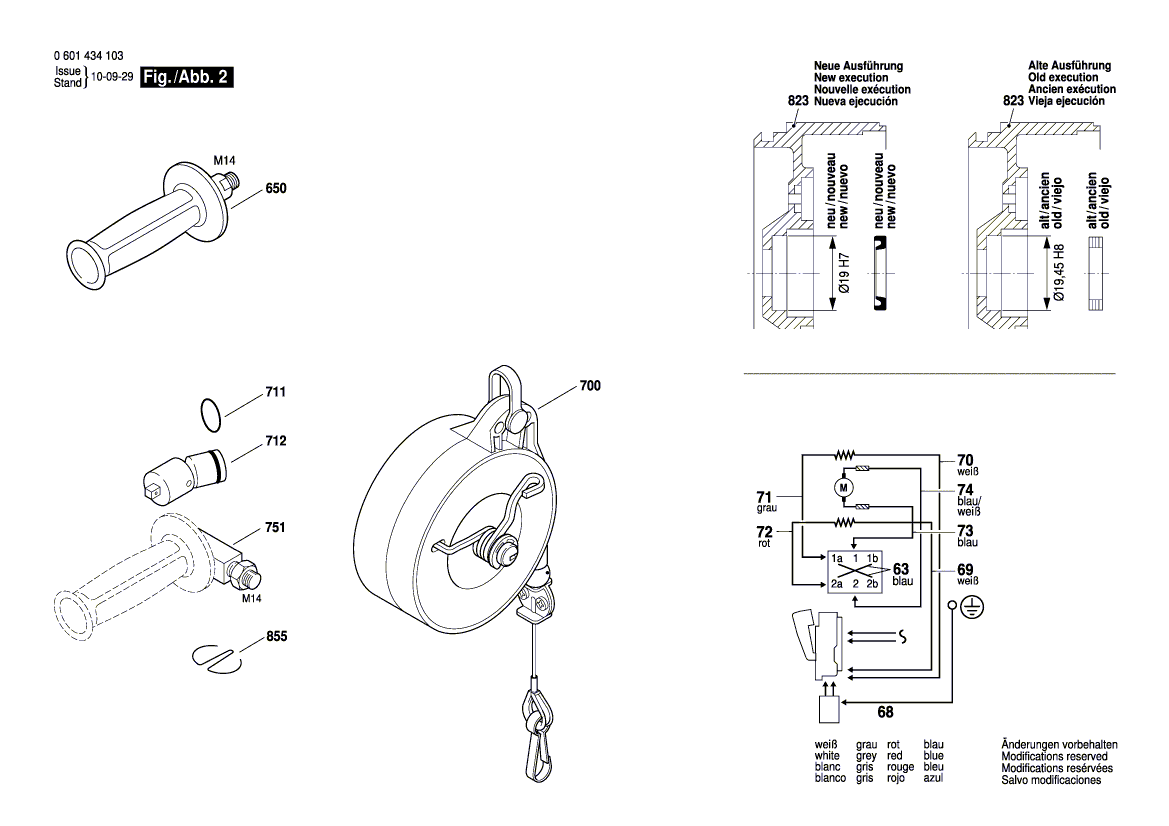 New Genuine Bosch 3605806220 Spindle Bearing