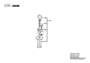 New Genuine Bosch 3605806543 Intermediate Flange