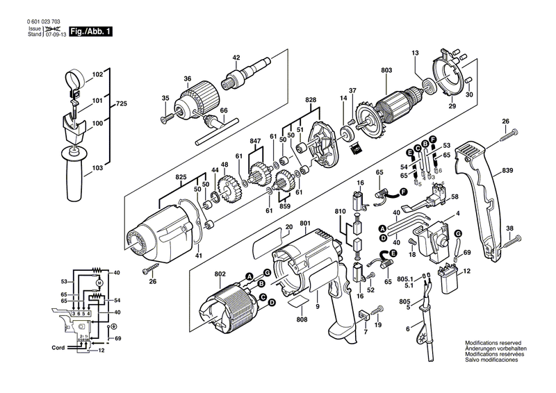 New Genuine Bosch 3605806543 Intermediate Flange