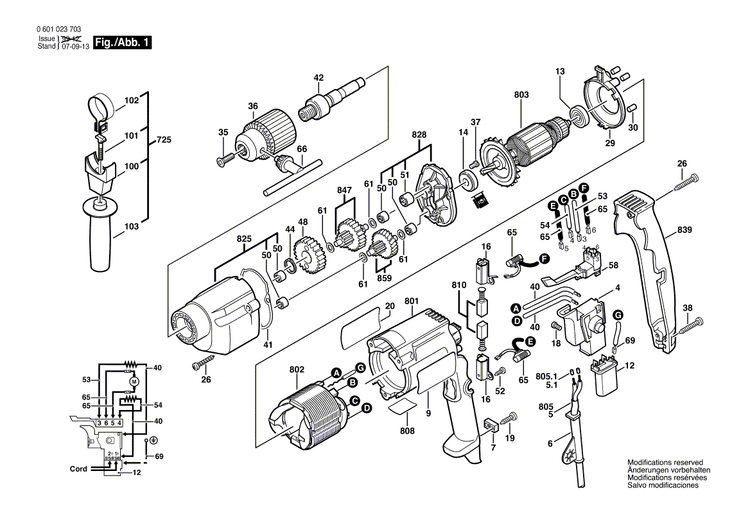 New Genuine Bosch 3605806543 Intermediate Flange