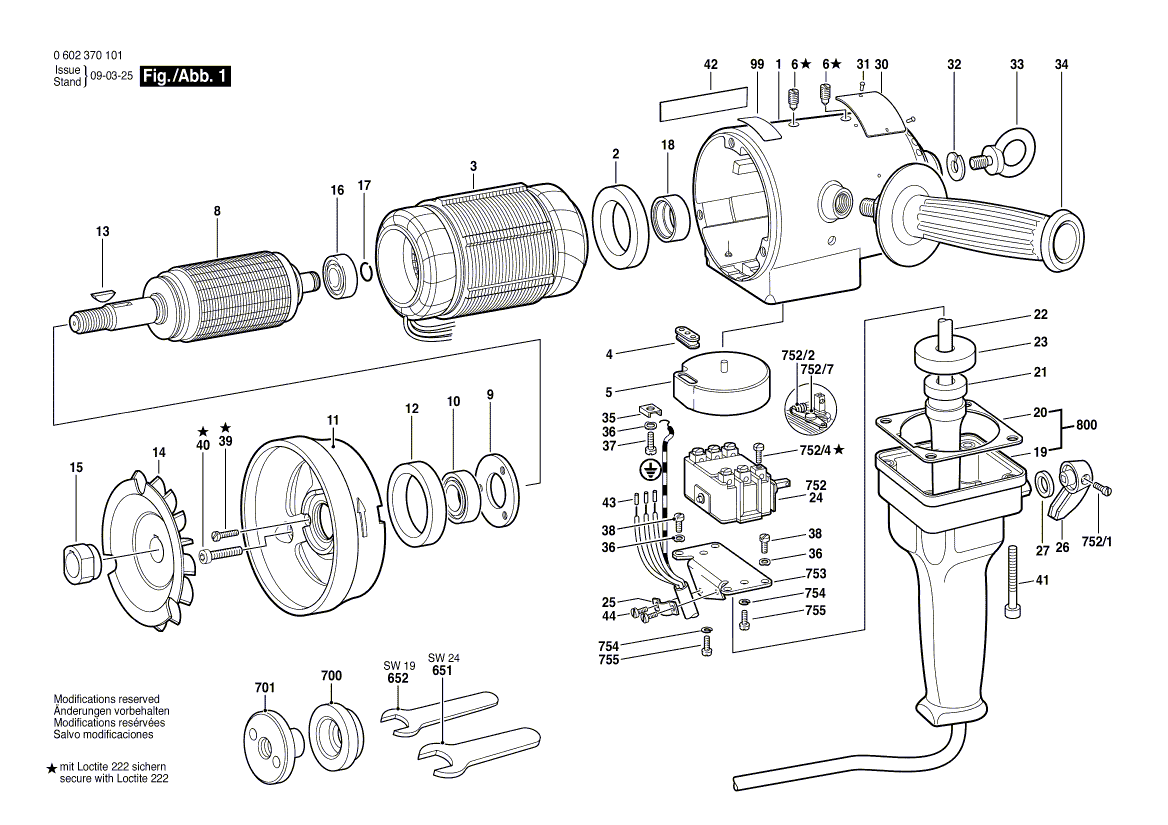 New Genuine Bosch 3605808007 Bearing cover