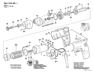 New Genuine Bosch 3605820043 Bearing Housing