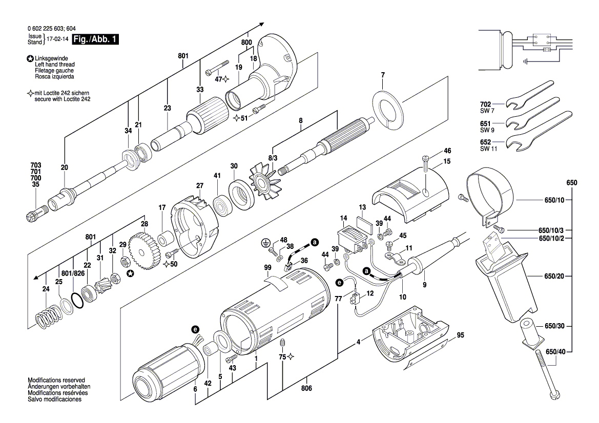 New Genuine Bosch 3605820052 Bearing Housing