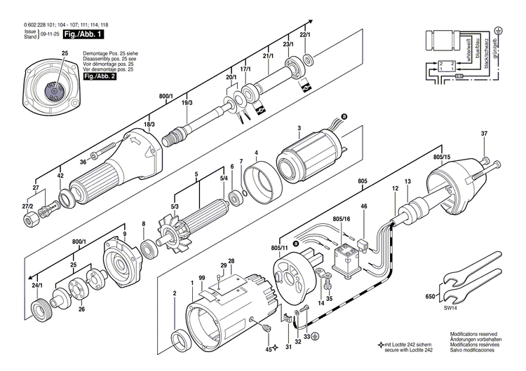New Genuine Bosch 3605820058 Bearing Flange