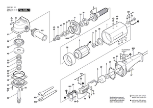 New Genuine Bosch 3605820065 Bearing Flange