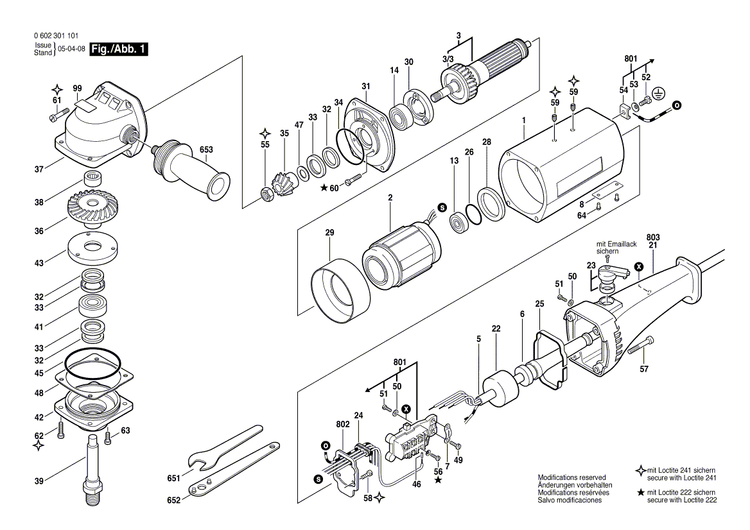 New Genuine Bosch 3605820065 Bearing Flange