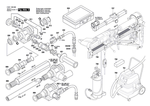 New Genuine Bosch 3606135006 Drilling Spindle