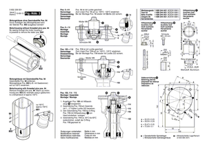 New Genuine Bosch 3606300086 Toothed Gear