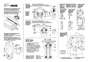 New Genuine Bosch 3606300092 Toothed Gear
