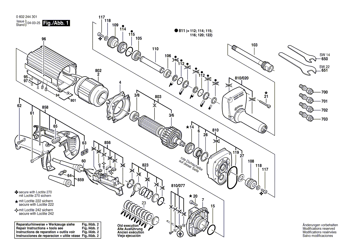 New Genuine Bosch 3606300094 Toothed Gear