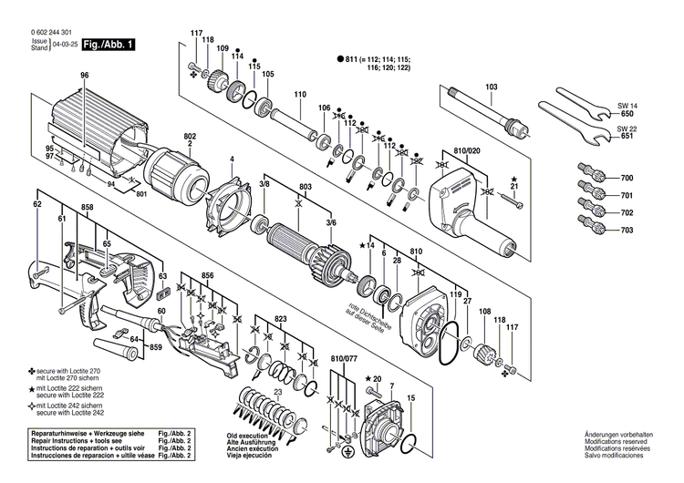 New Genuine Bosch 3606300094 Toothed Gear