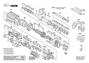 New Genuine Bosch 3606300097 Toothed Gear