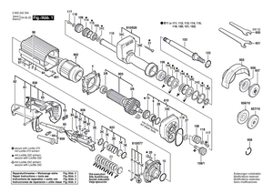 New Genuine Bosch 3606300101 Toothed Gear