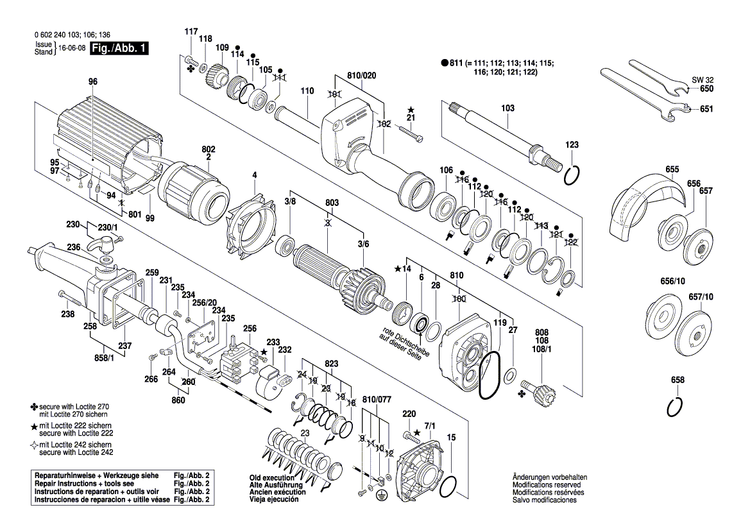New Genuine Bosch 3606300104 Pinion