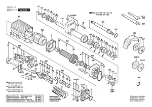 New Genuine Bosch 3606300147 Pinion