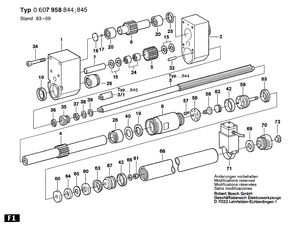 New Genuine Bosch 3606309012 Toothed Shaft