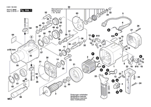 New Genuine Bosch 3606309057 Toothed rack