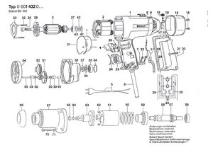 New Genuine Bosch 3606309058 Toothed Shaft