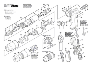 New Genuine Bosch 3606316063 Cylindrical Gear