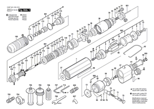 New Genuine Bosch 3606316100 Cylindrical Gear