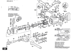 New Genuine Bosch 3606316108 Cylindrical Gear