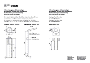 New Genuine Bosch 3606317002 Cylindrical Gear