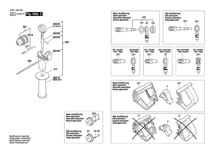 New Genuine Bosch 3606317022 Cylindrical Gear