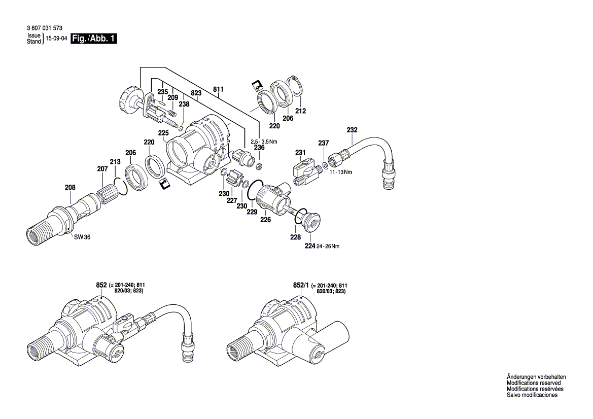 New Genuine Bosch 3606319030 Carrier