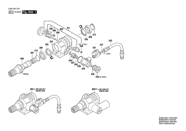 New Genuine Bosch 3606319030 Carrier
