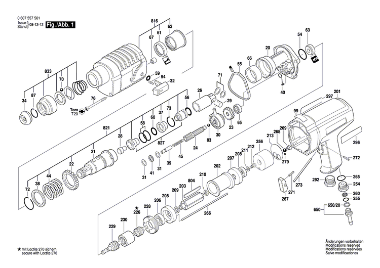 New Genuine Bosch 3606320012 Cylindrical Gear