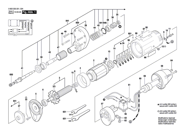 New Genuine Bosch 3606330005 Cylindrical Gear