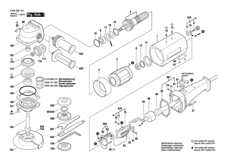 New Genuine Bosch 3606333071 Bevel Gear