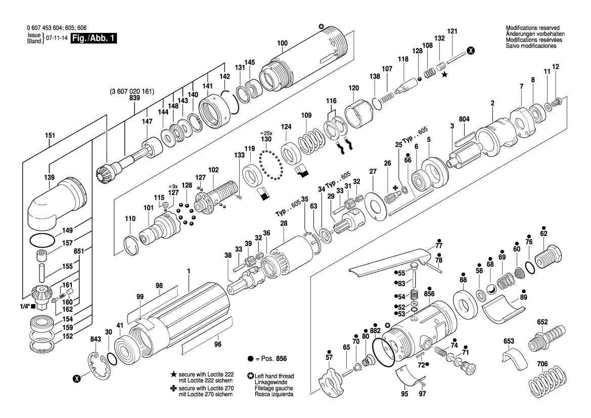 New Genuine Bosch 3606333077 Bevel Gear