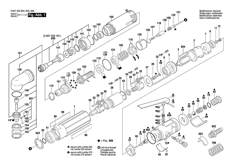 New Genuine Bosch 3606333077 Bevel Gear