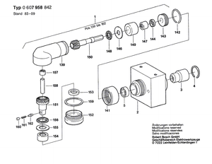 New Genuine Bosch 3606334019 Crown Gear