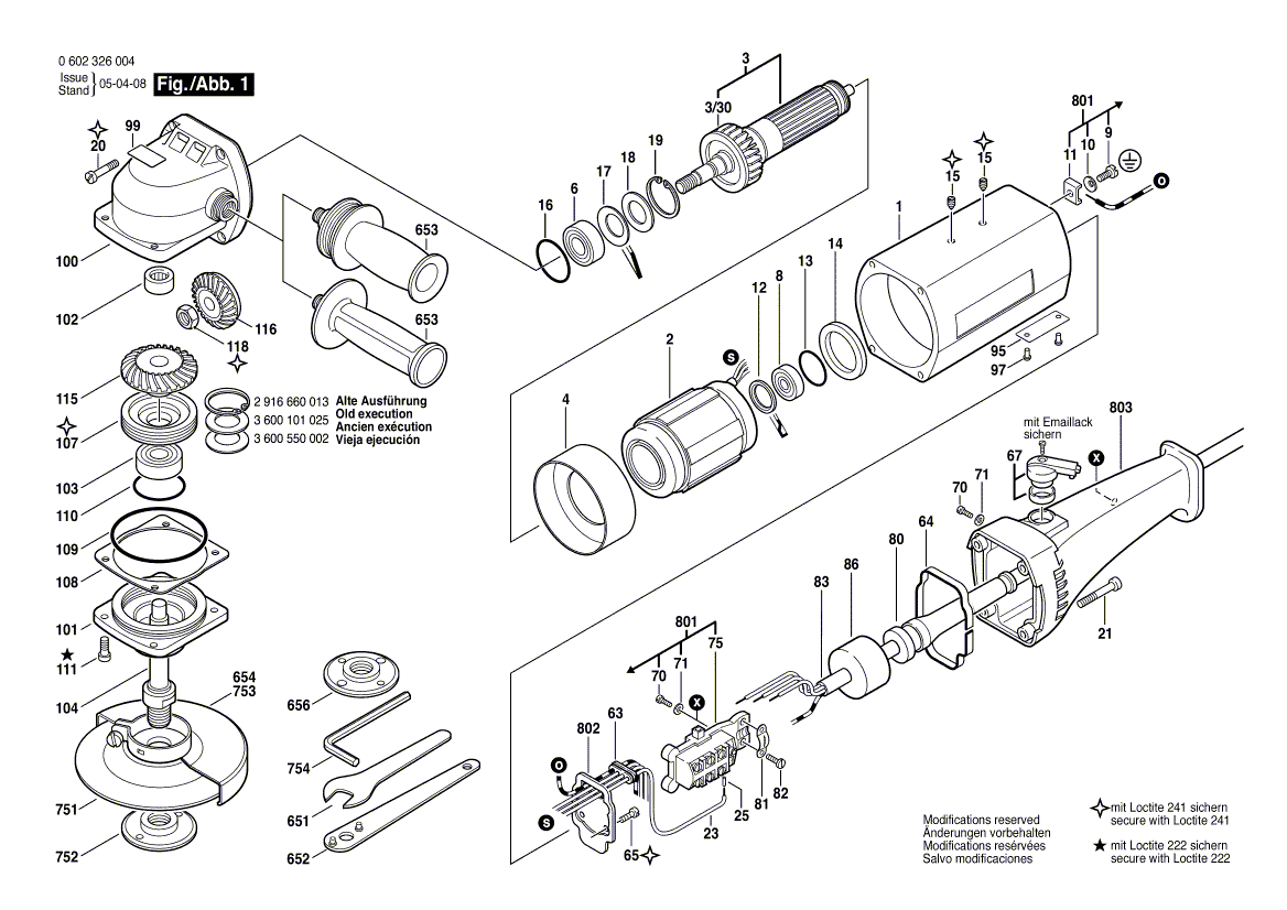New Genuine Bosch 3606334028 Bevel Gear