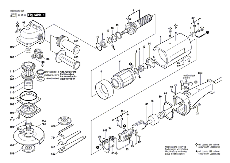 New Genuine Bosch 3606334028 Bevel Gear