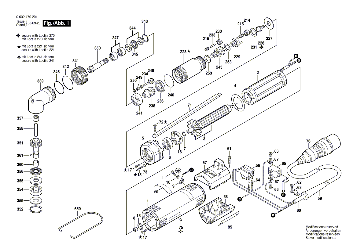New Genuine Bosch 3606334048 Crown Gear