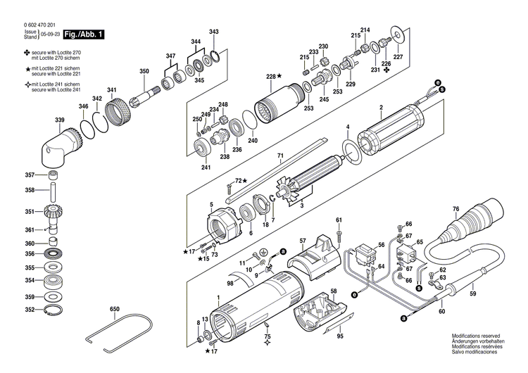New Genuine Bosch 3606334048 Crown Gear