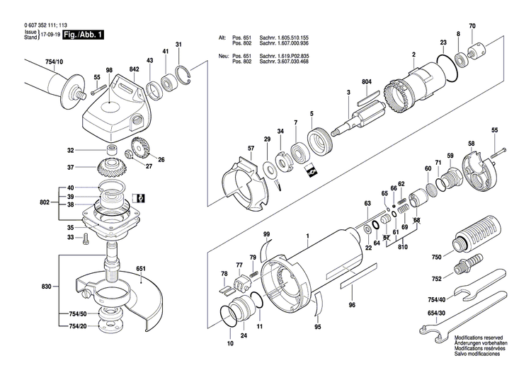 New Genuine Bosch 3606334049 Crown Gear