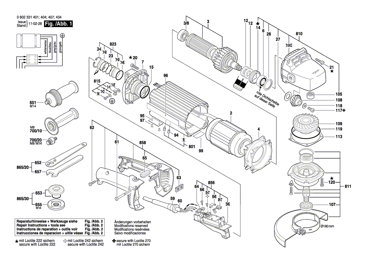 New Genuine Bosch 3606334057 Crown Gear
