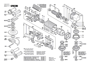New Genuine Bosch 3606334058 Crown Gear