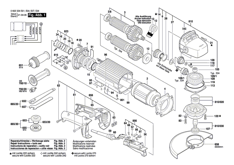 New Genuine Bosch 3606334061 Crown Gear