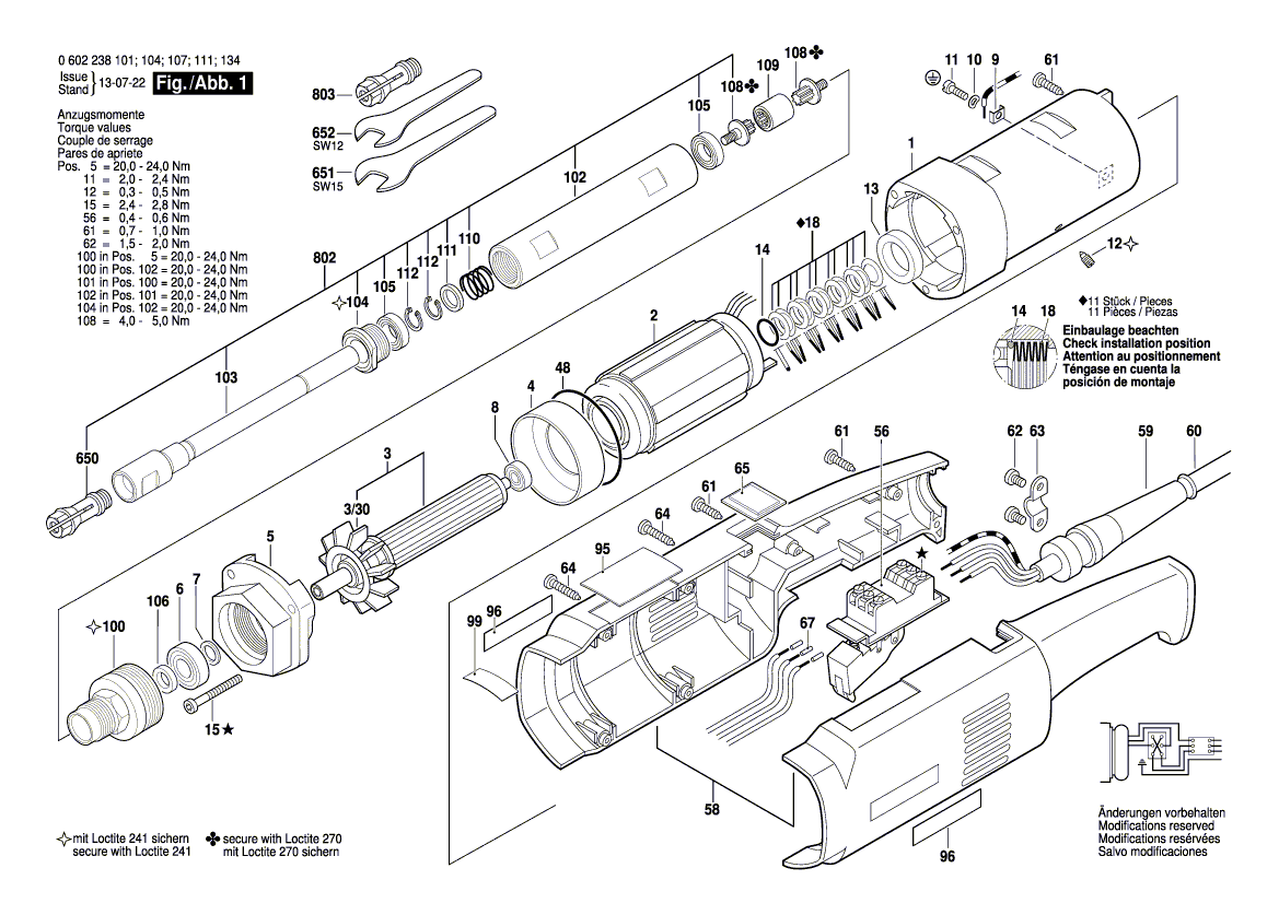 New Genuine Bosch 3606334082 Clutch Element